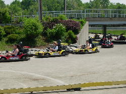 Bumper Boats with Squirt Guns at Swings-N-Things Family Fun Park